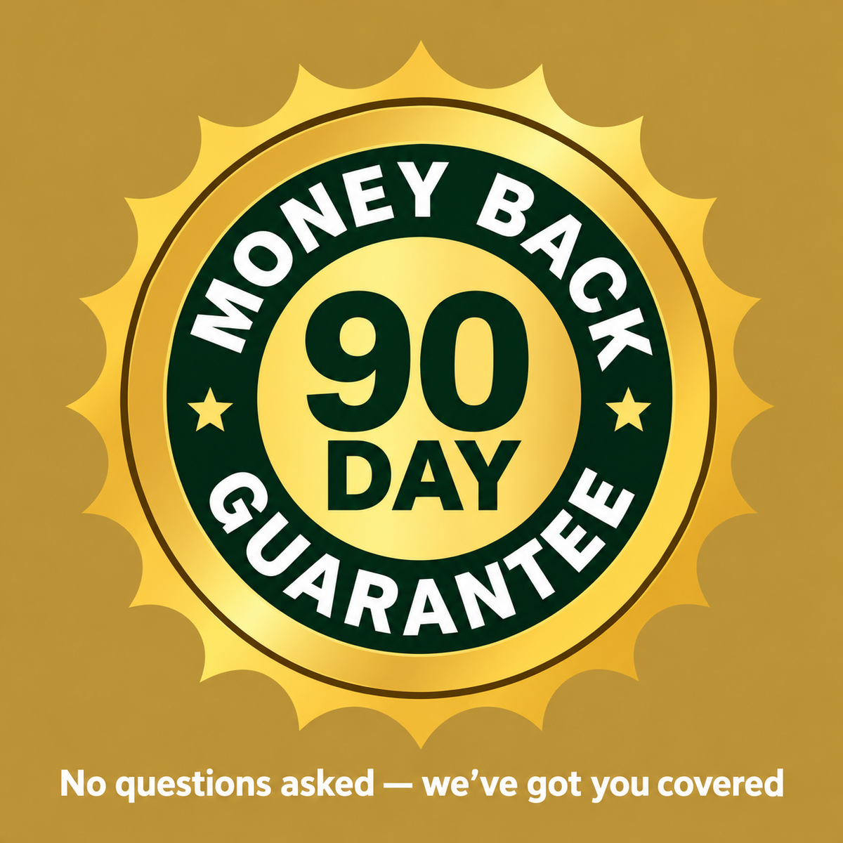 90 days guarantee